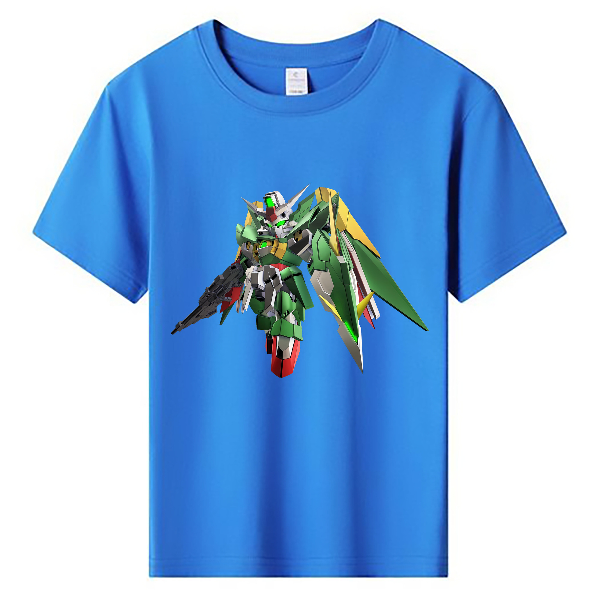 （画像用） 機動戦士ガンダム Mobile Suit Gundam 綿100％キッズTシャツ（フロントプリント）